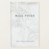 (BESTE LERAAR OOIT) MARBLE PLANNER (Voorkant)