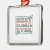 Beste leraar ooit metalen ornament (Links)