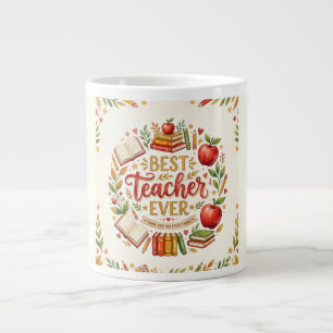 Beste Leraar Ooit Mok Appel Boek Cadeau Koffie