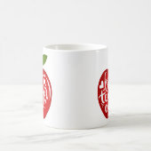 Beste leraar ooit naam Rode appel terug naar schoo Koffiemok (Center)