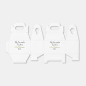 Beste leraar ooit naam toevoegen datum jaar eenvou bedankdoosjes (Uitgevouwen)