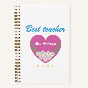 Beste leraar ooit notitieboek