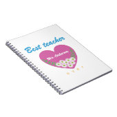 Beste leraar ooit notitieboek (Rechterzijde)