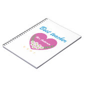 Beste leraar ooit notitieboek (Linkerzijde)