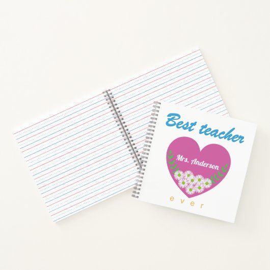 Beste leraar ooit notitieboek (Binnen)