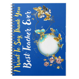 Beste leraar ooit notitieboek