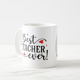 Beste leraar ooit op maat gemaakte foto waardering koffiemok