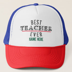 BESTE LERAAR OOIT PERSOONLIJK AANGEPAST TRUCKER PET