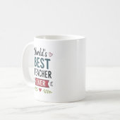 Beste Leraar Ooit Persoonlijk Koffiemok (Voorkant links)