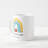 Beste Leraar Ooit Persoonlijk Leraar Cadeau Koffiemok (Voorkant links)
