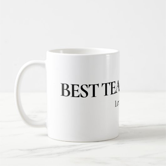 Beste Leraar Ooit Persoonlijke Mok (Links)