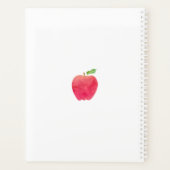 Beste leraar ooit persoonlijke Waterverf Apple Planner (Achterkant)
