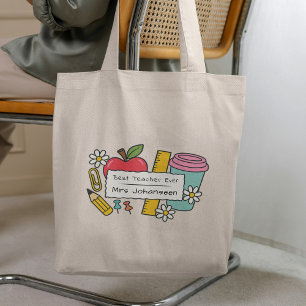 Beste Leraar Ooit Peuteronderwijs Cadeau Tote Bag
