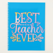 Beste leraar ooit planner (Voorkant)