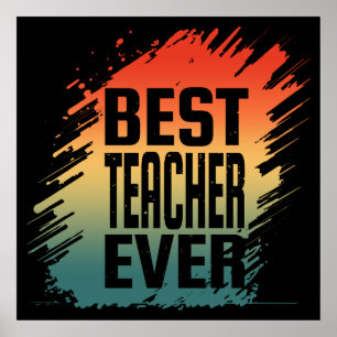 BESTE LERAAR OOIT POSTER