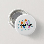 BESTE LERAAR OOIT RONDE BUTTON 3,2 CM (Voorkant /achterkant)