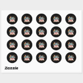 Beste leraar ooit ronde sticker (Vel)