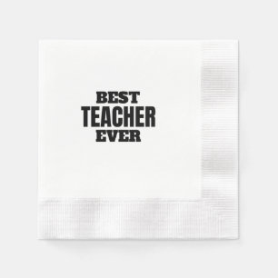 beste leraar ooit servet