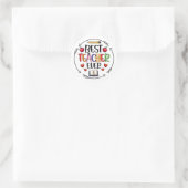 Beste Leraar Ooit Sticker – Leuke Waardering (Tas)