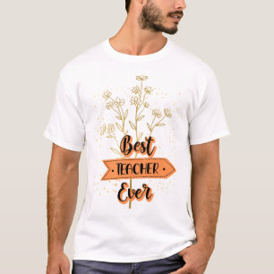 Beste leraar ooit t-shirt