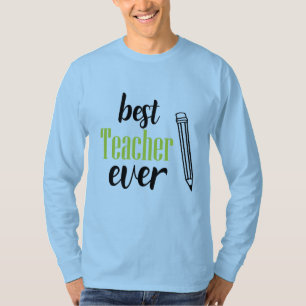 Beste leraar ooit t-shirt