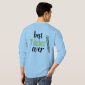 Beste leraar ooit t-shirt (Achterkant volledig)