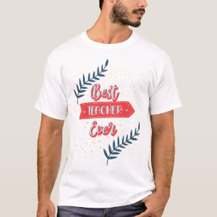 Beste leraar ooit t-shirt