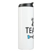 Beste leraar ooit thermosbeker (Gedraaid links)