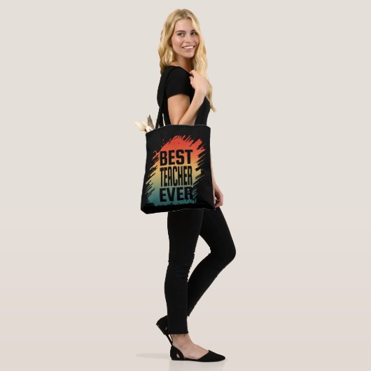 BESTE LERAAR OOIT TOTE BAG (Op model)