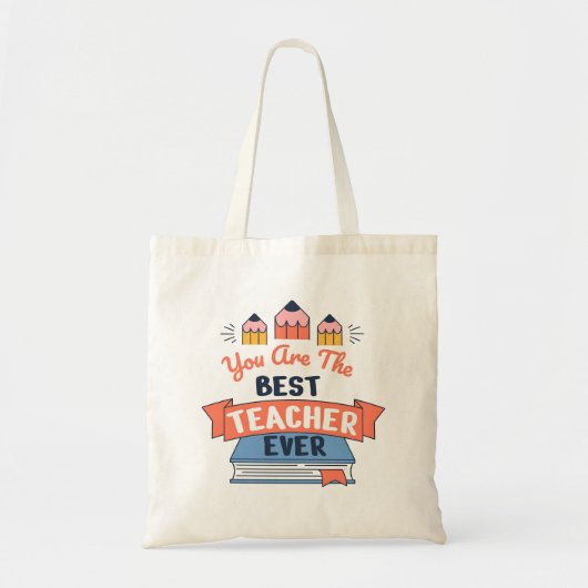 Beste Leraar Ooit Tote Bag (Voorkant)