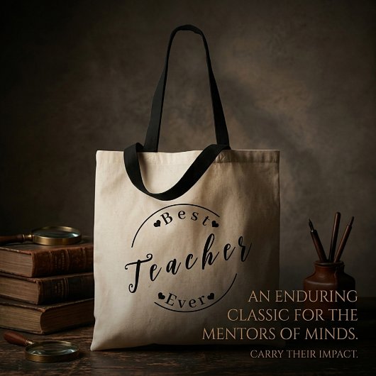 Beste leraar ooit tote bag