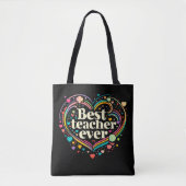 Beste leraar ooit tote bag (Voorkant)