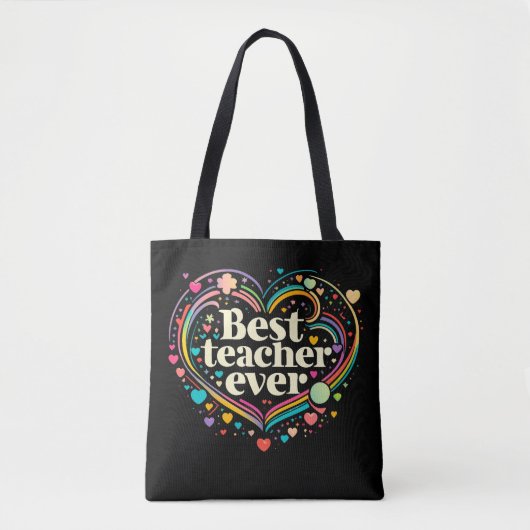 Beste leraar ooit tote bag (Voorkant)