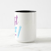 Beste leraar ooit typografie mok (Midden)