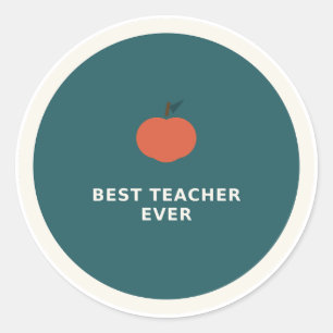 Beste Leraar Ooit Vinyl Sticker