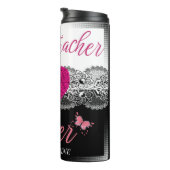 Beste leraar ooit voor Teacher Appreciation Week Thermosbeker (Geroteerd rechts)