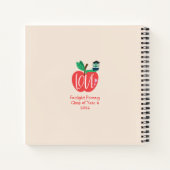 Beste leraar ooit, waardering van de leraar Apple Notitieboek (Achterkant)