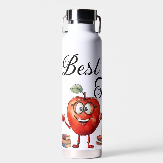 Beste leraar ooit waterfles (Voorkant)