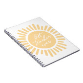 Beste leraar ooit zonneschijn leraar waardering notitieboek (Rechterzijde)