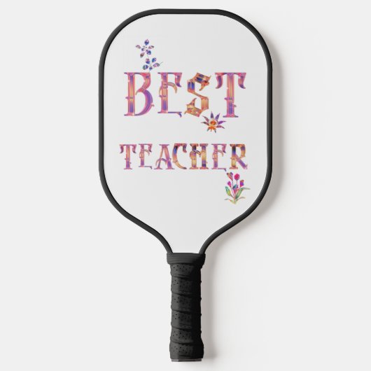Beste leraar pickleball paddle (Voorkant)