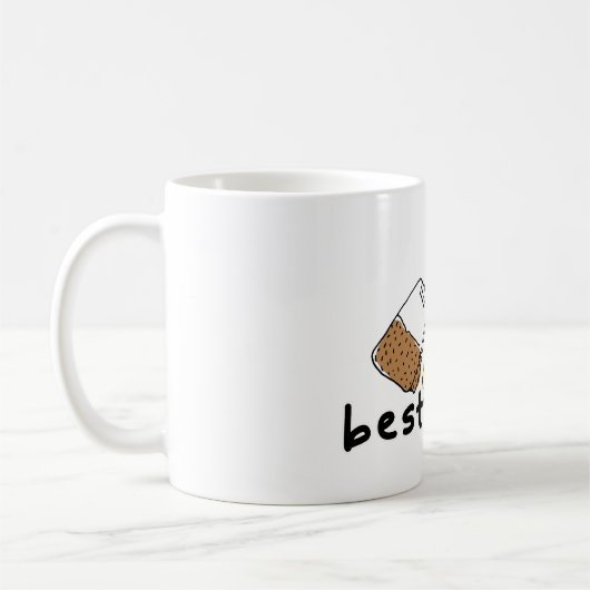“Beste LERAar” – Schattig Grappig Leraar Cadeau Koffiemok (Links)