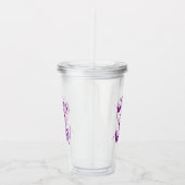Beste leraar ter wereld acryl drinkbeker (Rechts)