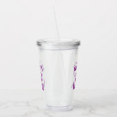 Beste leraar ter wereld acryl drinkbeker (Links)