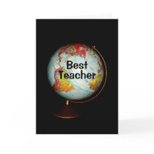 Beste leraar ter wereld bedankt