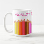 Beste leraar ter wereld koffiemok (Links)