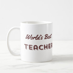 Beste leraar ter wereld koffiemok