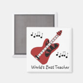 Beste Leraar ter Wereld Magneet (Voorkant / Achterkant)