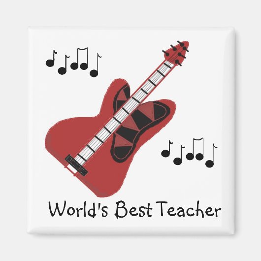 Beste Leraar ter Wereld Magneet (Voorkant)