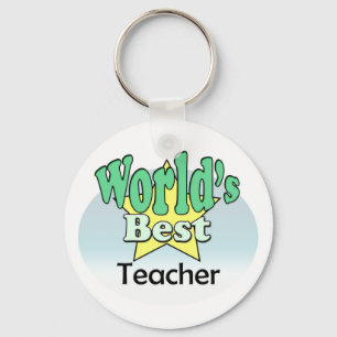 Beste leraar ter wereld sleutelhanger