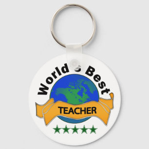 Beste leraar ter wereld sleutelhanger